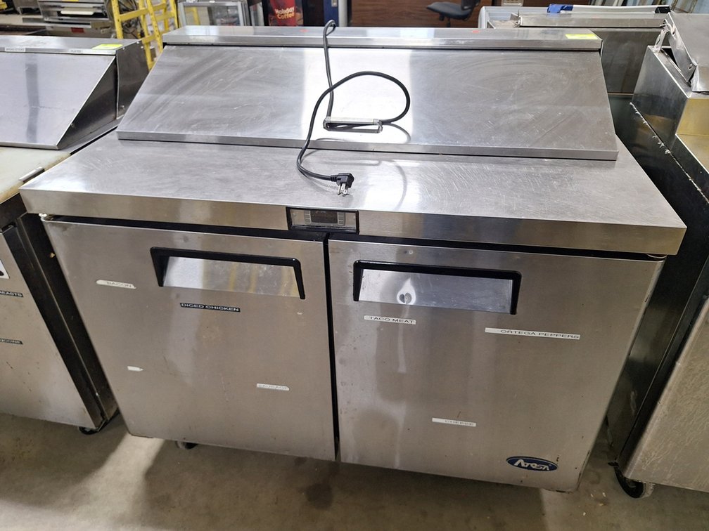Atosa USA Commercial Refrigerator, Model MSF8302, 48.25"x30"x44.25"