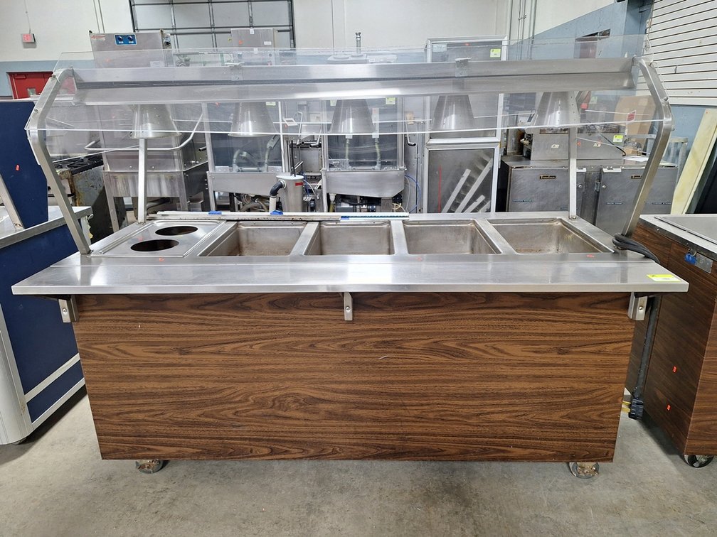 Vollrath Commercial Hot Food Station, Model 36050-00000-AIG, 74.25"x35"x61.25"