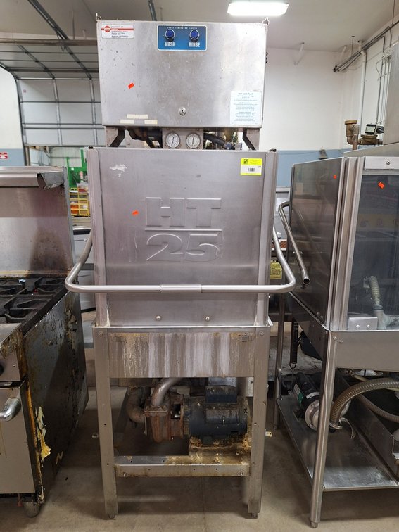 American Dish Service Commercial Dishwasher, Model HT-25, 32.5"x33"x73.25"
