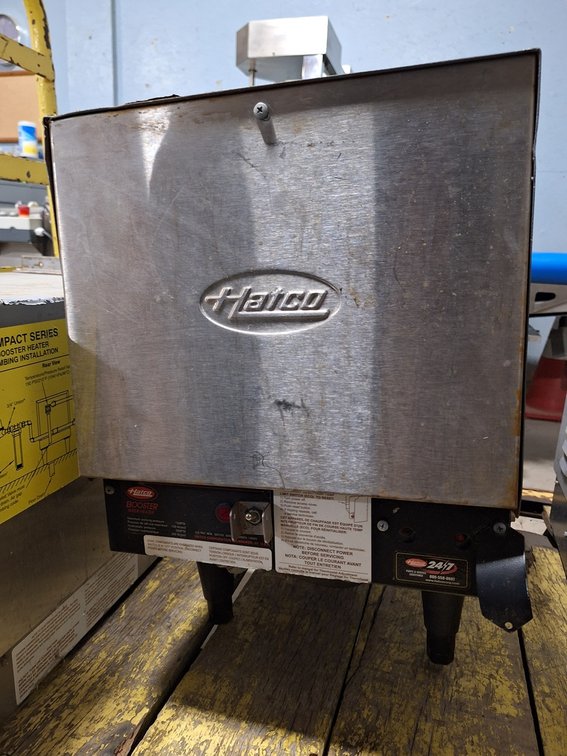 Hatco Booster Water Heater, Model C-15, 13"x25.5"x20.5"