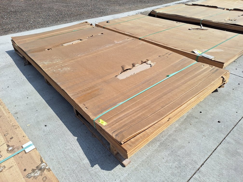 10 Sheets Plywood, 4'x8'x1/4"