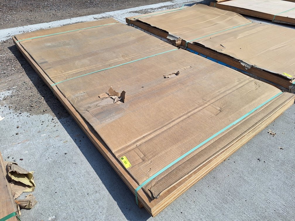 10 Sheets Top Choice Birch Hardwood, 4'x8'x1/4"