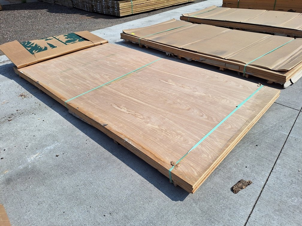 10 Sheets Top Choice Birch Hardwood, 4'x8'x1/4"