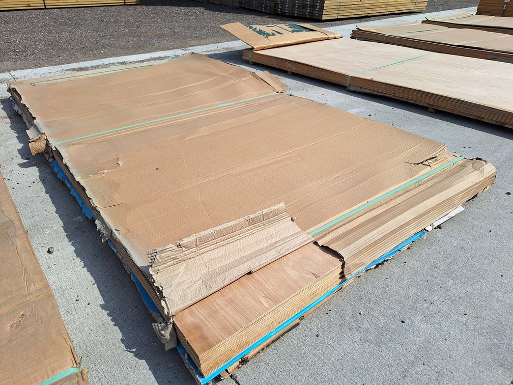 10 Sheets Top Choice Birch Hardwood, 4'x8'x1/4"