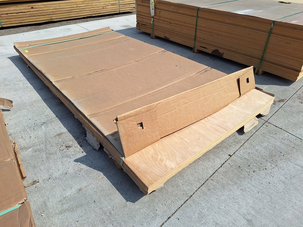 10 Sheets Top Choice Birch Hardwood, 4'x8'x1/4"
