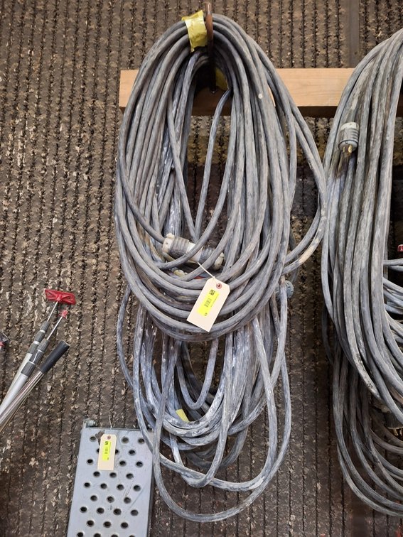 Assorted Power Cables for Floor Grinder