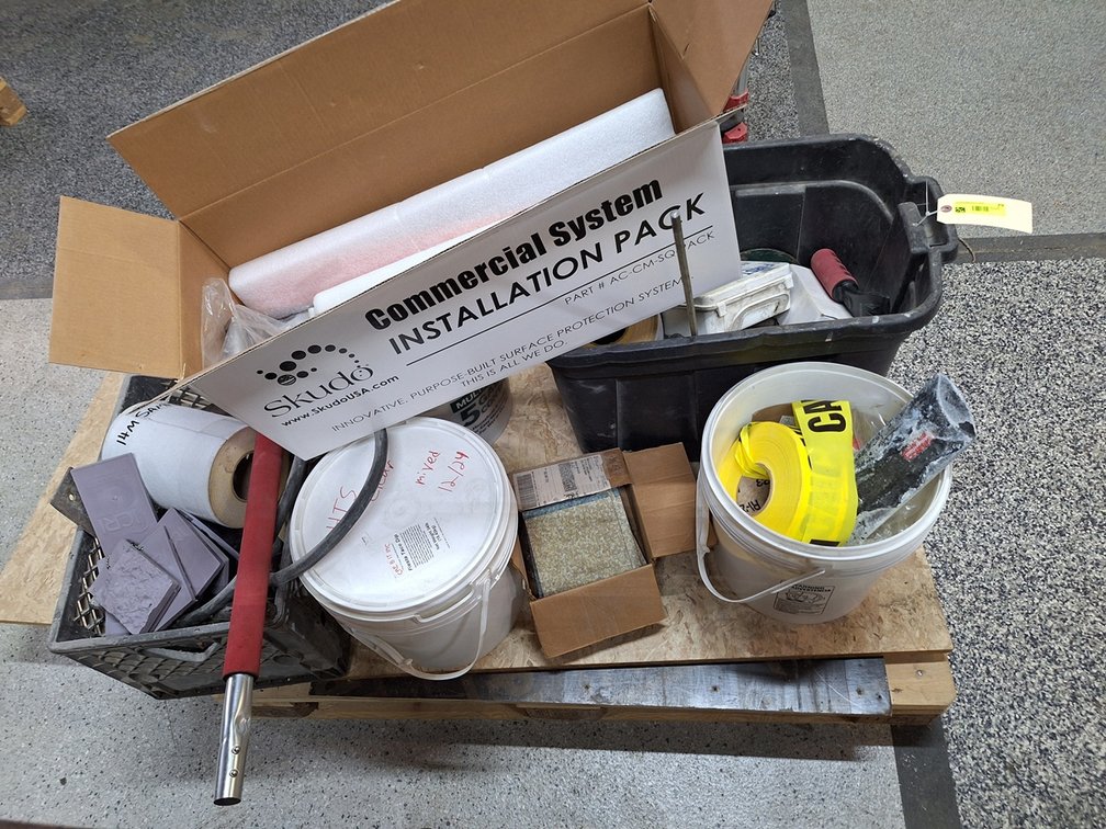 Pallet Assorted, Rollers, Tools, More