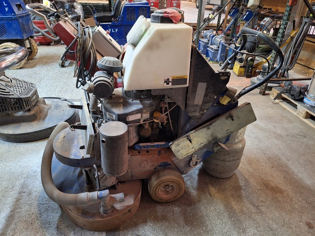 National Mongrel Concrete Grinder/Polisher, Propane, Model 92450, Serial 92450-2003
