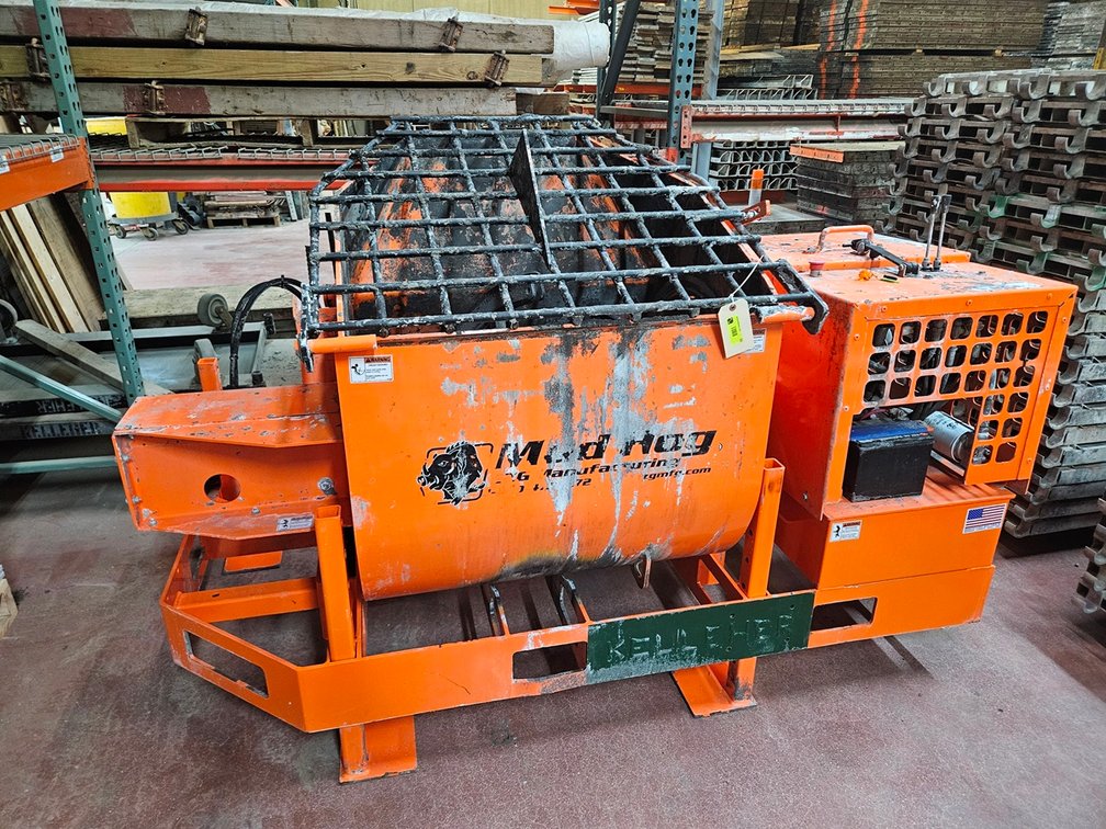 EZG Manufacturing Mud Hog Mortar Mixer, Honda GX390 Gas Engine