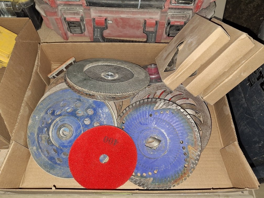 Assorted Grinding Wheels, More