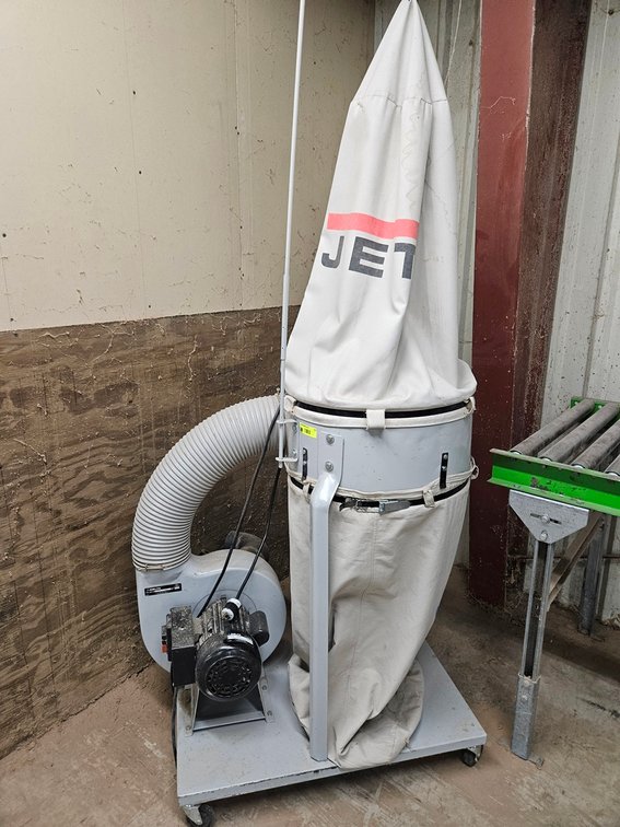 Delta Dust Collector on Wheels, Model 50-850, 1.5 HP, 120/240V, 1 pH