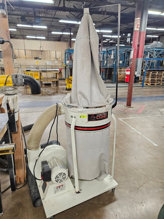 Jet Dust Collector on Wheels, Model DC-1100VX, 1.5 HP, 115/230V, 1 PH