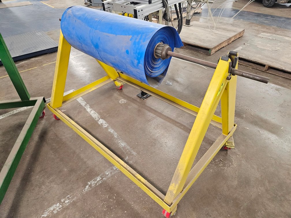Metal Bag Roll Cart, 60"x36"