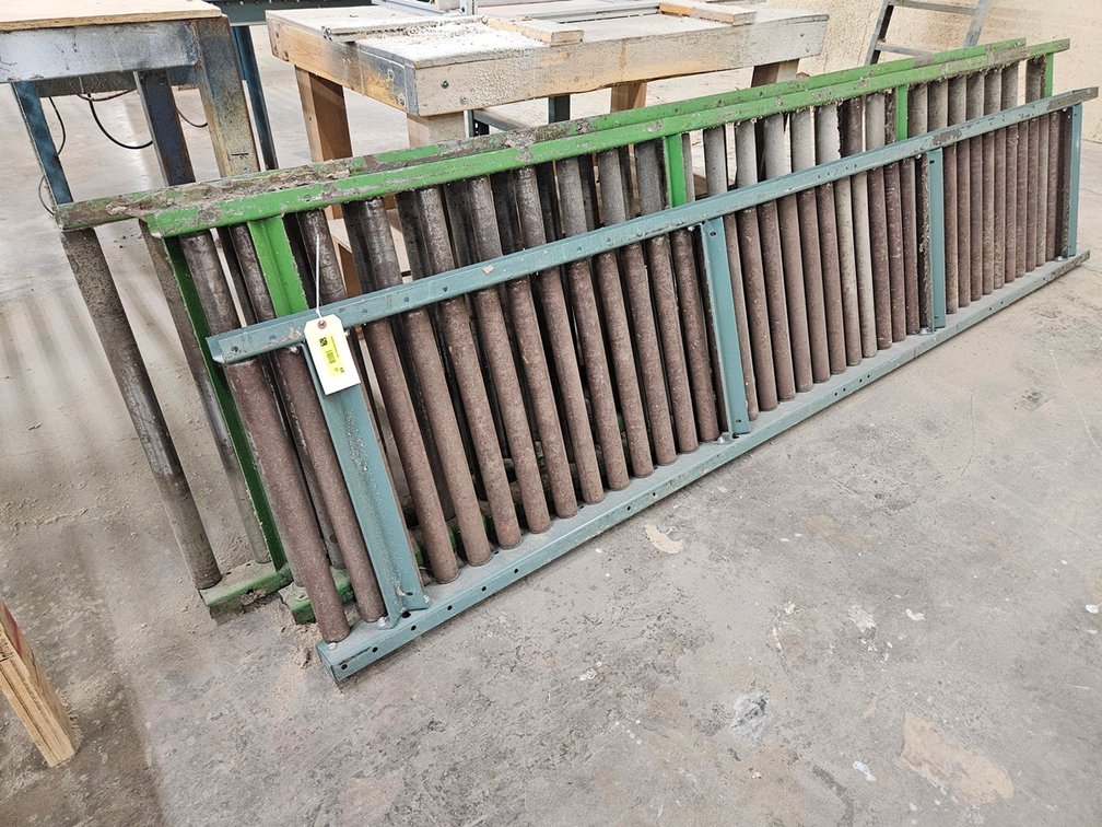 3 Roller Conveyors, 2 - 10'x30" and 1 - 10'x24"
