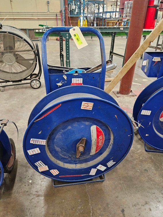 Banding Cart with Tooling and Poly Strapping