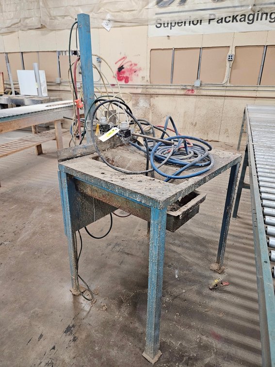 Glue Table, 36"x29"x37.5"