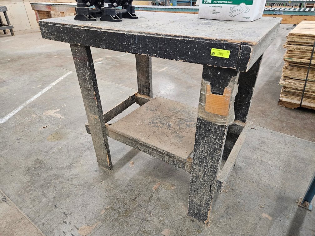 Wood Table, 48"x29"x43.5"