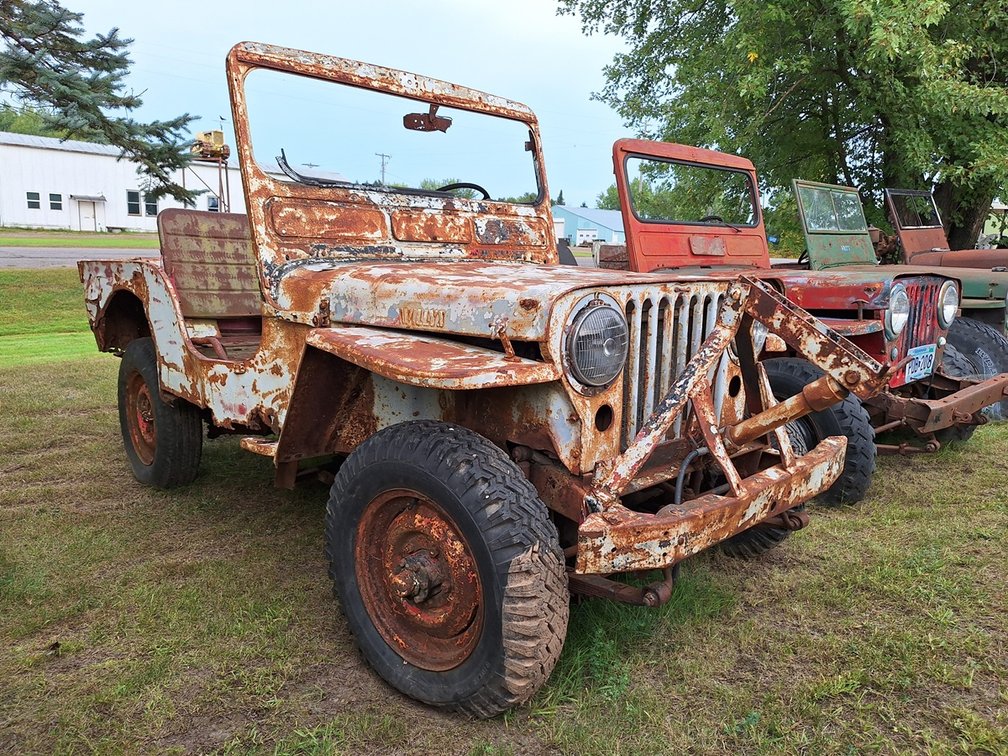 Willys Jeep, 4X4, 4 Cyl. Gas Engine, 30792 Miles on Odometer, Manual Transmission, Does Not Run