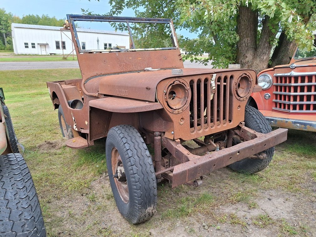 Willys Jeep, 4X4, 4 Cyl. Gas Engine, Manual Transmission, Does Not Run