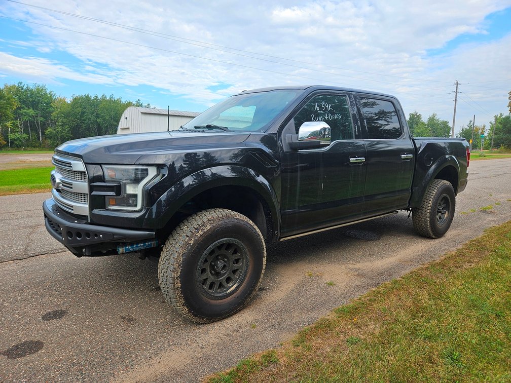 2016 Ford F150 Platinum 4 Door Truck