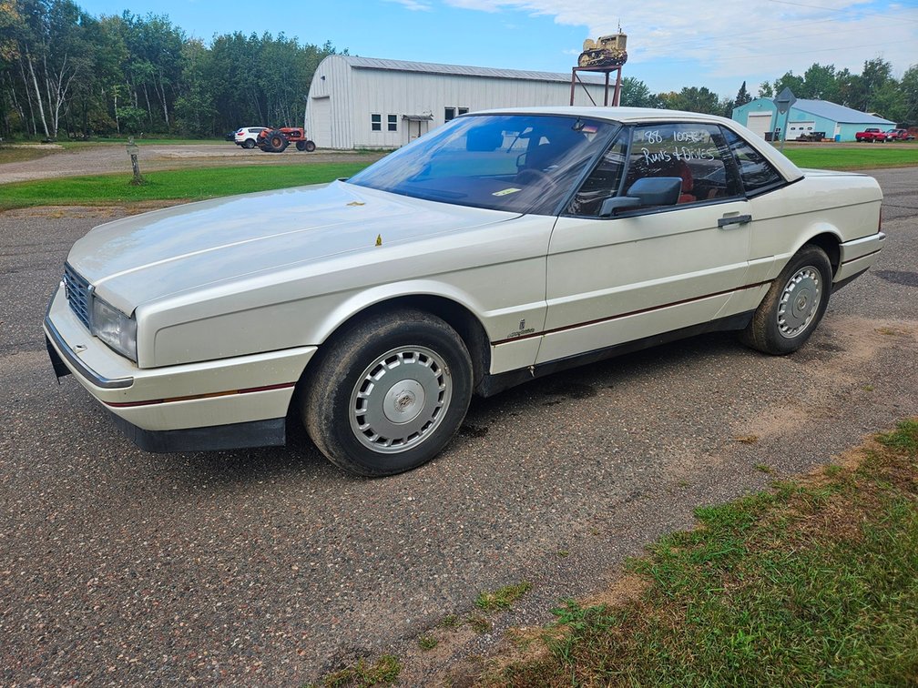 1988 Cadillac Allante 2 Seat Convertible