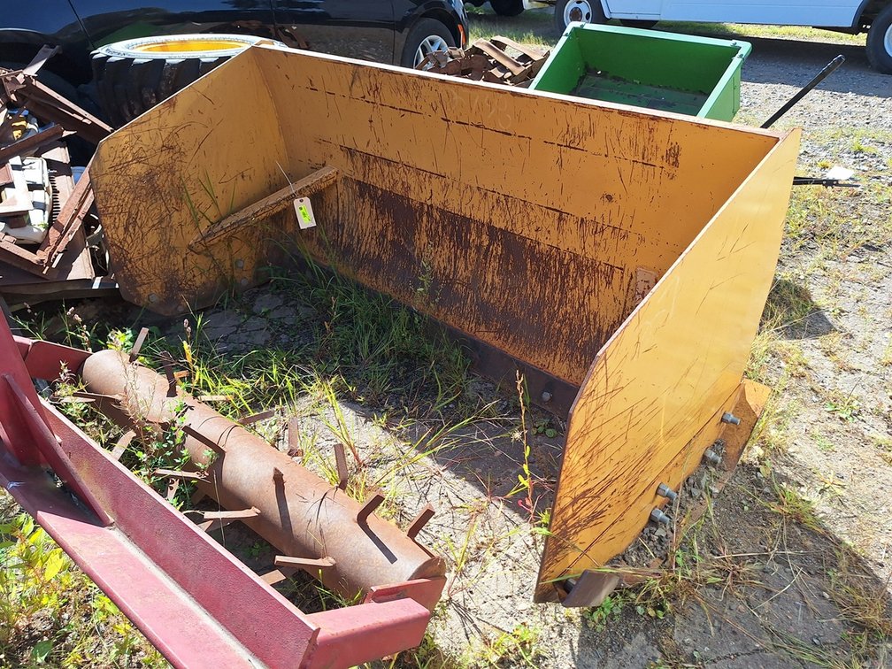 6' Skidsteer Snow Pusher