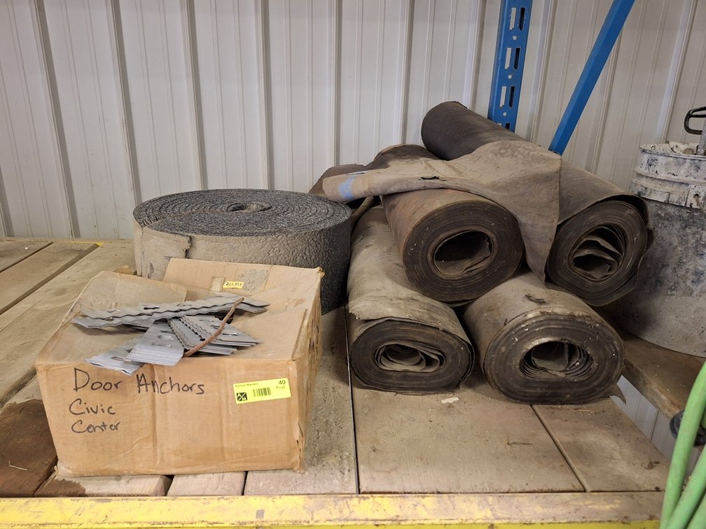 Assorted, Door Anchors, Tar Paper, More
