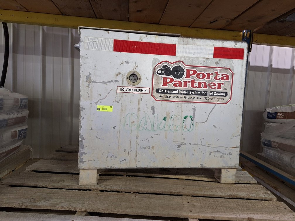 Porta Partner On-Demand Water System for Wet Sawing, 110V