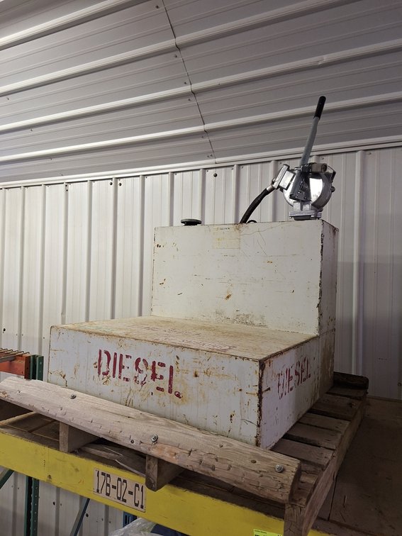 Diesel Truck Tank with Manual Pump
