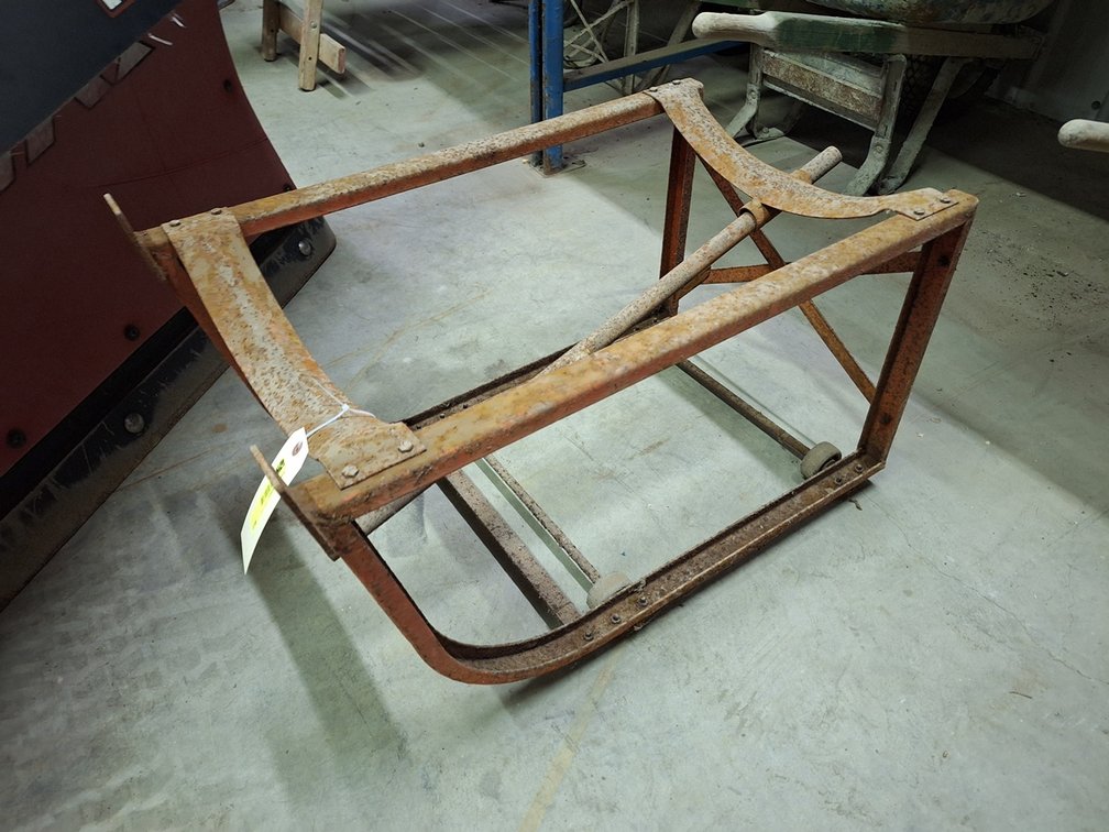 Metal Barrel Cart