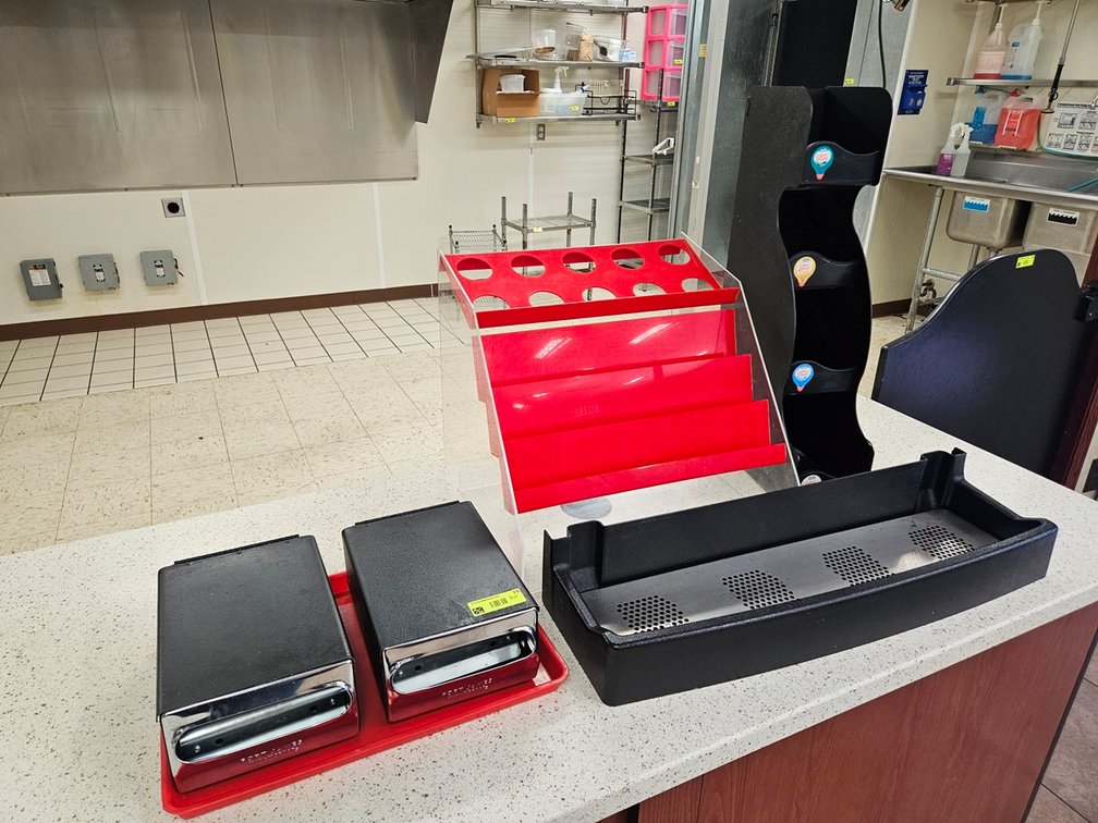 Assorted Holders, Napkin Holder, More