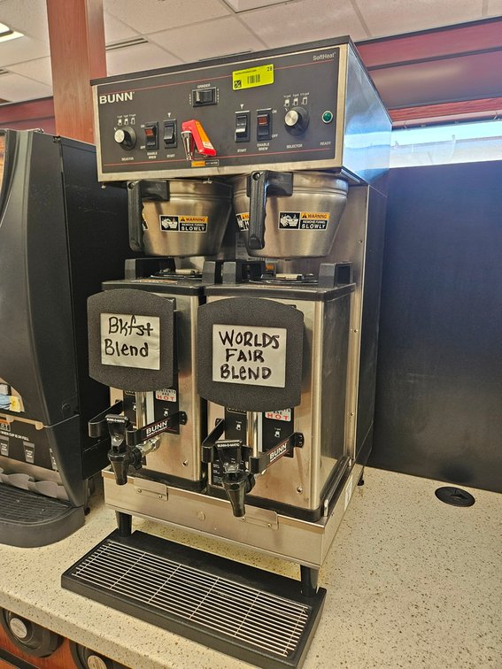 Bunn SoftHeat Coffee Machine/Dispenser, 120V