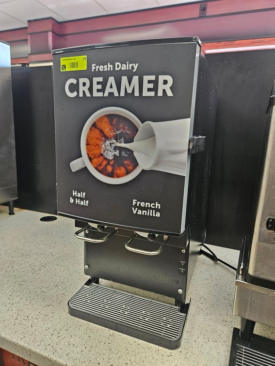 KanPak Cream Dispenser, Model CDE 212, 120V, 12"x22"x26"