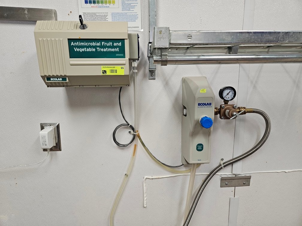 EcoLab Anti Microbial Fruit/Vegetable Treatment System, Model 92331052