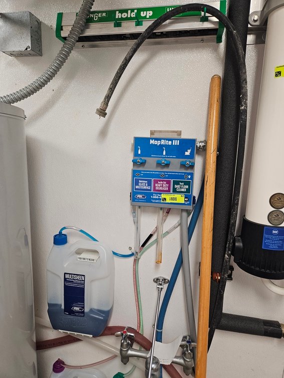 Mop Rite III Cleaning System and Related