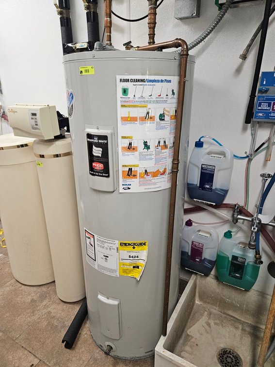 Bradford White Water Heater, 50 Gallon, Model RE350T6-1SCWW, 208/240V, 1 PH