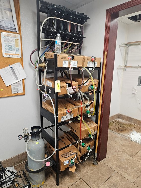 Box Soda Rack with Related