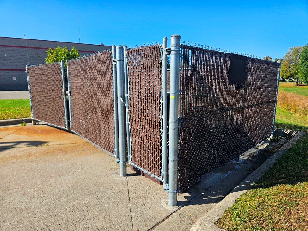 Chain Link Fence and Posts, Approx. 90' Linear Feet, 70" Tall