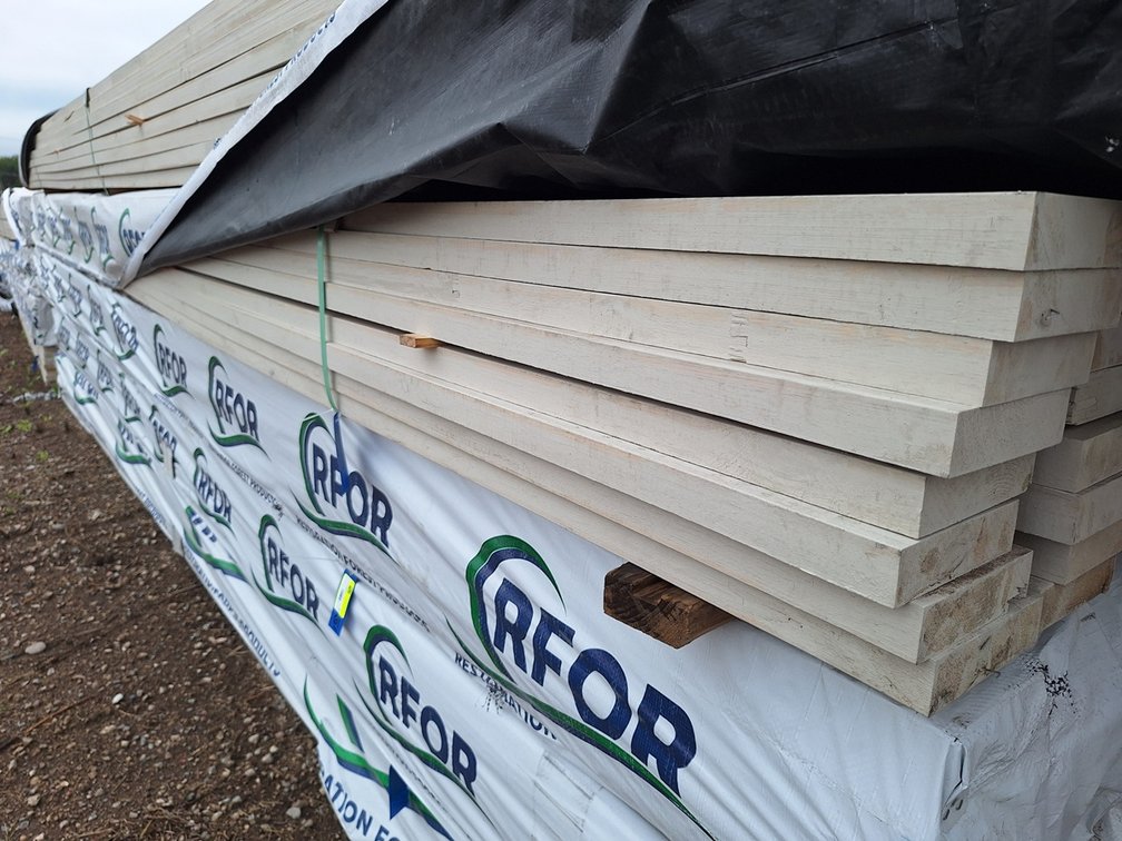 Premium Fascia 2"x6" PP S1S2E KDHT Primed FJ, 64 - 10' Pieces, 1280 Linear Feet