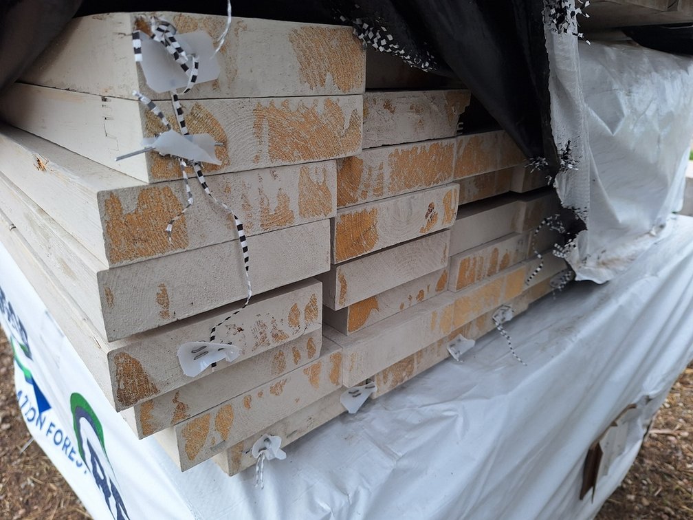 Premium Fascia 2"x6" PP S1S2E KDHT Primed FJ, 64 - 10' Pieces, 1280 Linear Feet