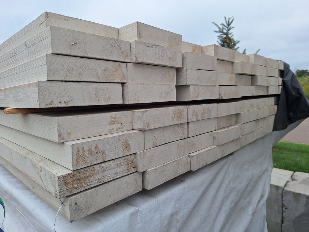 Premium Fascia 2"x6" PP S1S2E KDHT Primed FJ, 64 - 10' Pieces, 1280 Linear Feet
