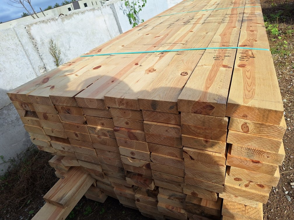 Fascia 2"x6" PP Sized KDHT, 64 - 12' Pieces, 768 Linear Feet