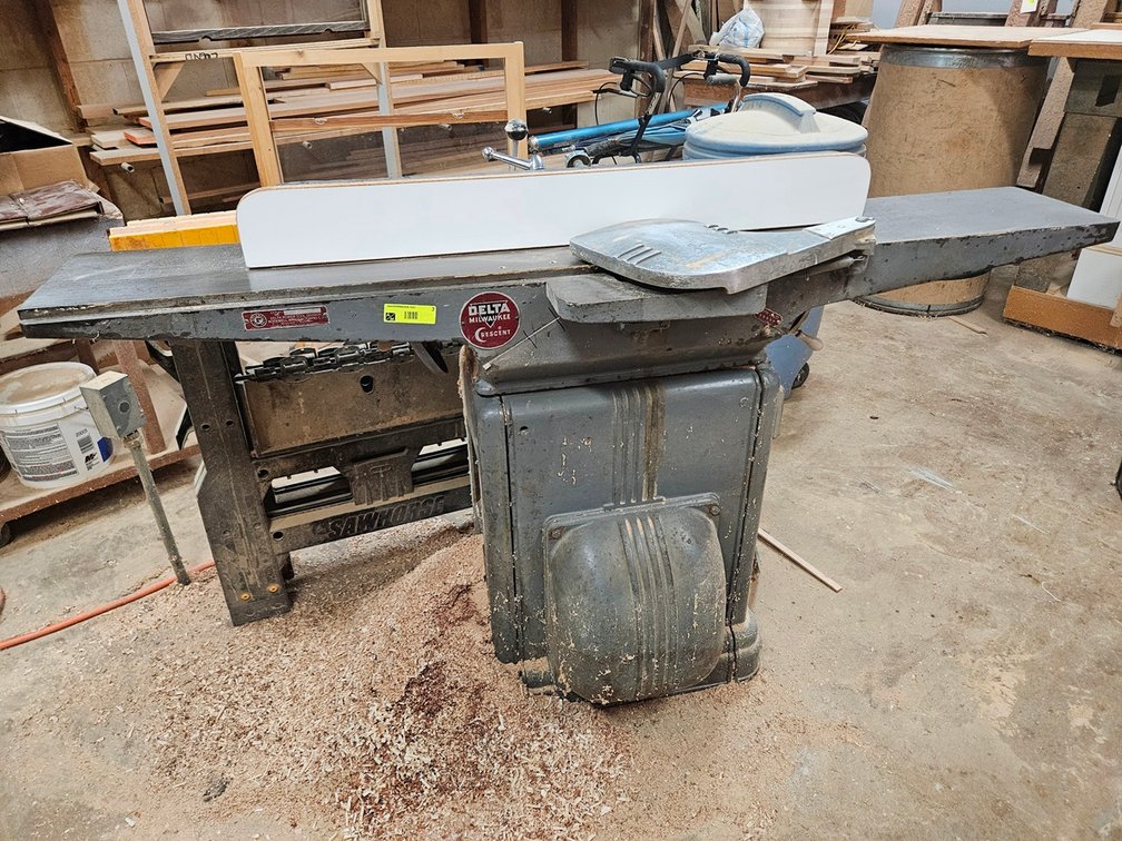 Delta Milwaukee 8" Planer, Serial 8082-A, 1 PH