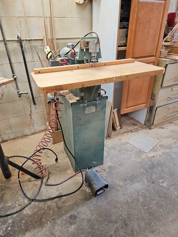 Ritter Horizontal Drill, 3/4 HP, 1 PH with Foot Pedal
