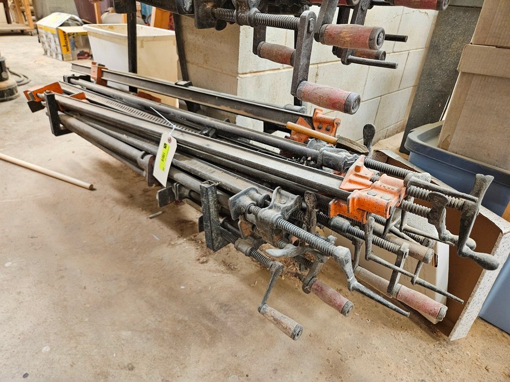 Approx. 16 Bar Clamps, 48" Long