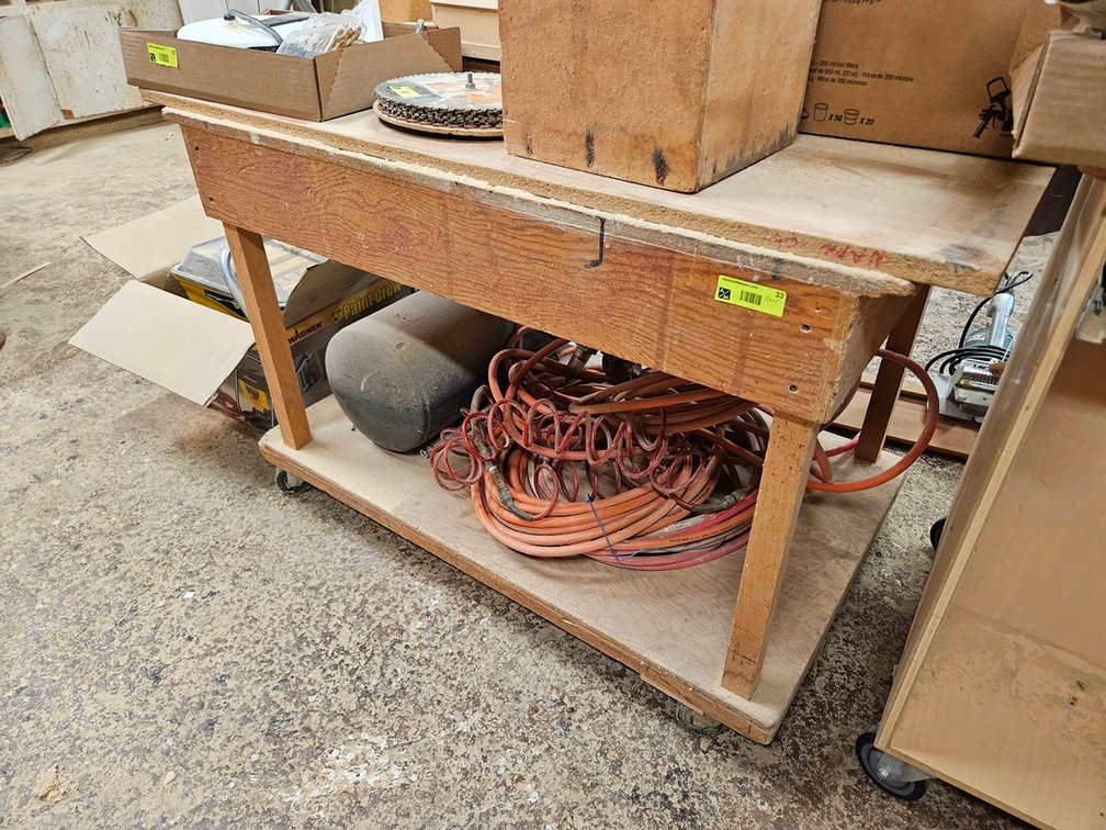 Wood Shop Cart