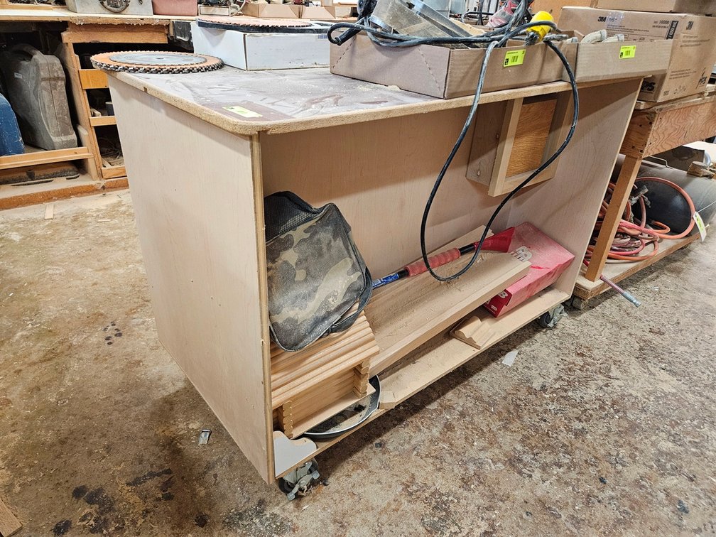 Wood Shop Cart