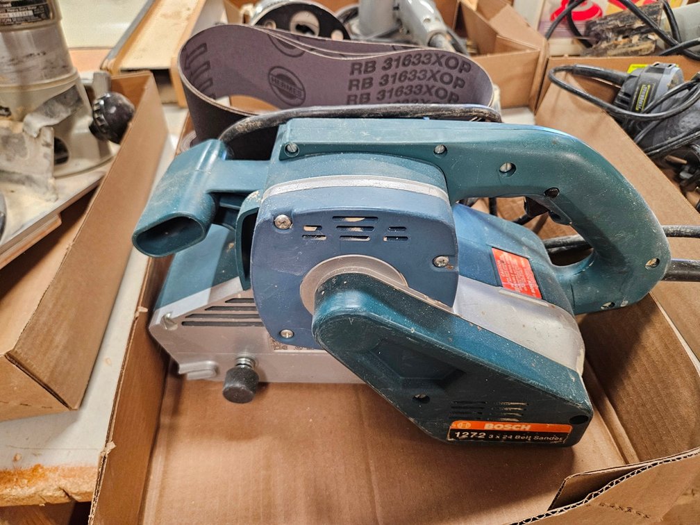 Bosch 1272 3"x24" Belt Sander, Sanding Belts