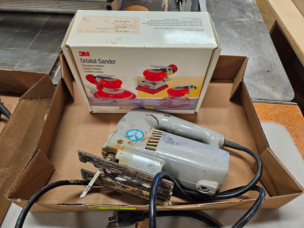 3M Orbital Sander, Bayonet Jigsaw