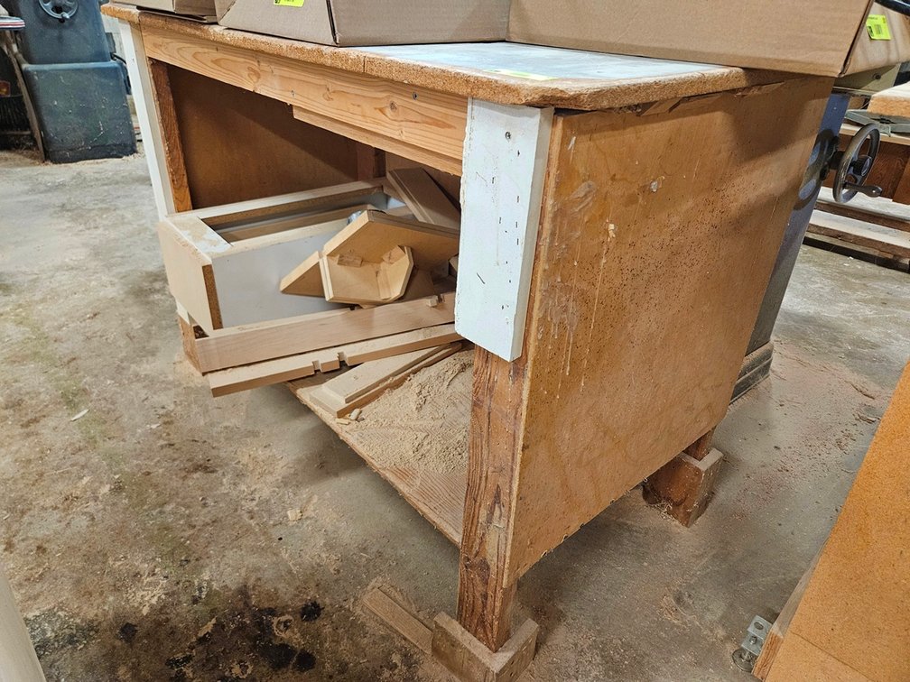 Wood Shop Bench, 48"x30"